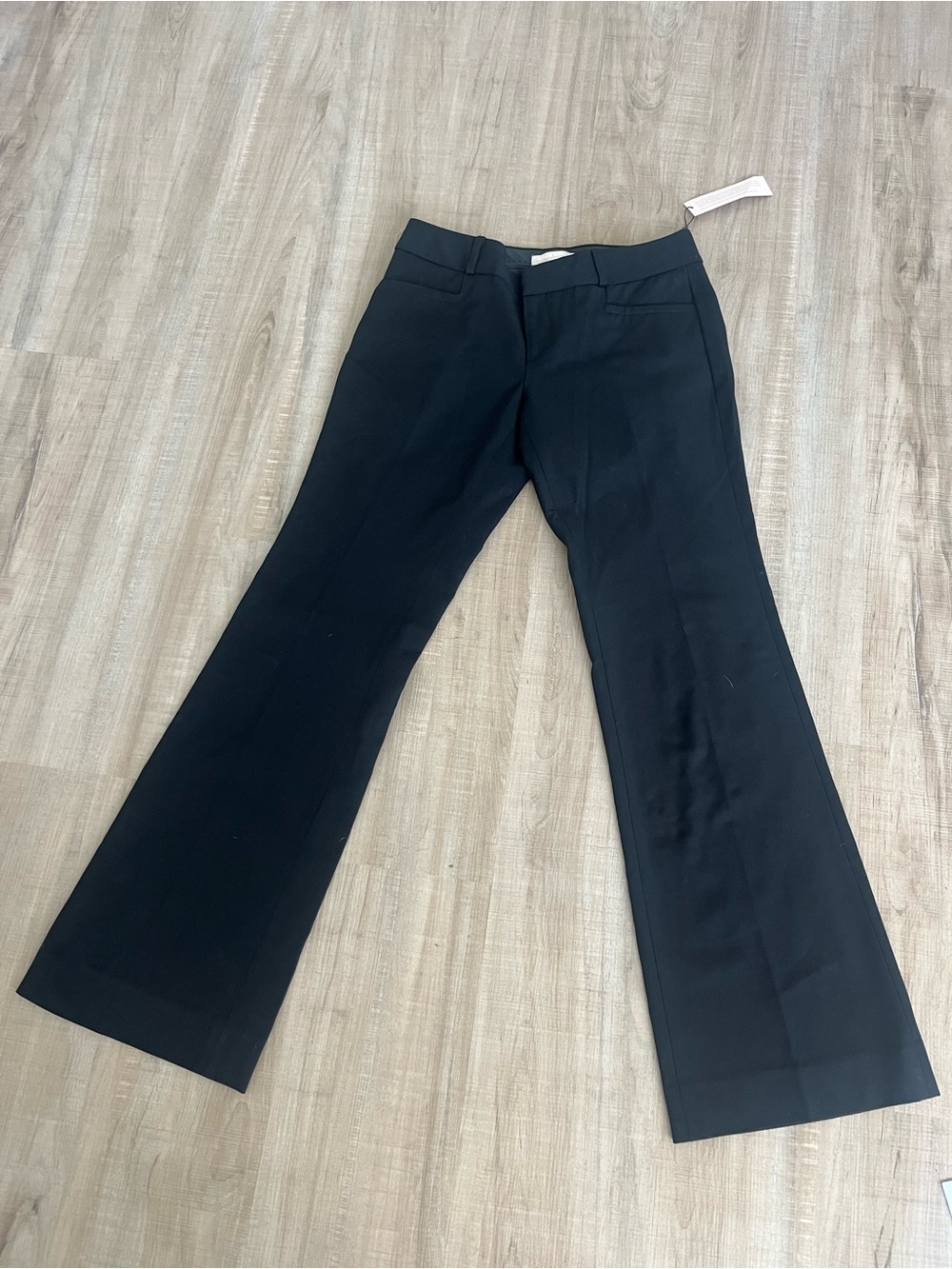 Banana Republic Black Sloan Fit Classic Dress Pants size 4P